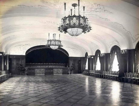 1927年竣工時のレインボーボールルーム