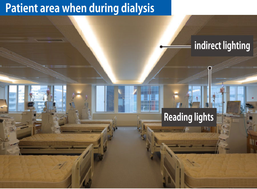 Patient are when during dialysis