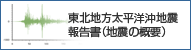 東北地方太平洋沖地震 報告書(地震の概要)