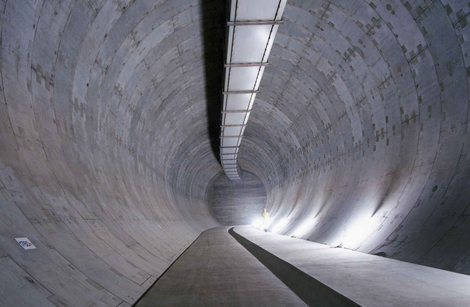 今井川トンネル式地下調節池