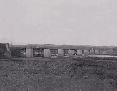 Manchuria Tenzon Route Construction Zone No. 2 Bridge