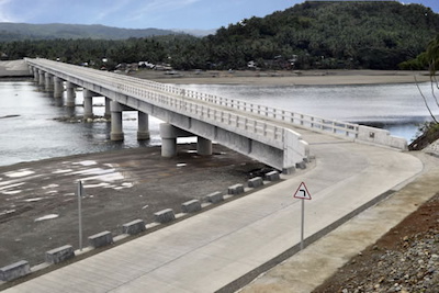 Umiray Bridge (2014 Philippines)
