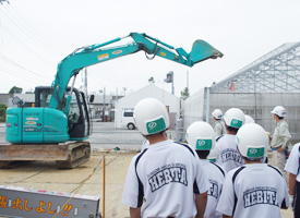 津田海運株式会社本社移転新築工事（宮城県石巻市）現場見学会を開催しました