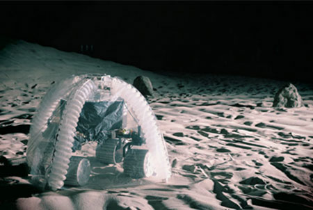 無人機向けインフレータブルシェルター　検討例