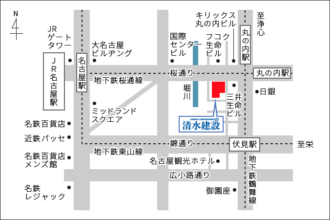 名古屋支店 企業情報 清水建設