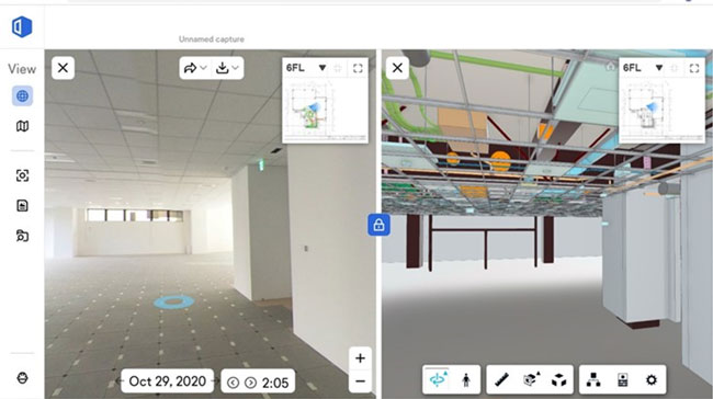 Comparison with BIM model