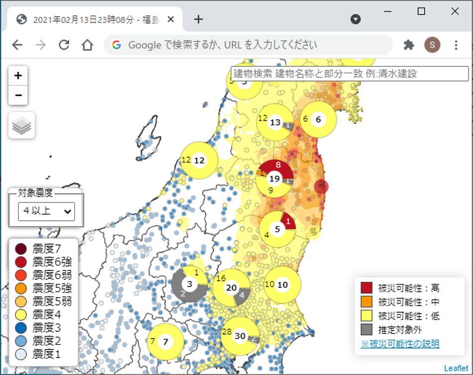 地域ごとの評価・集計結果