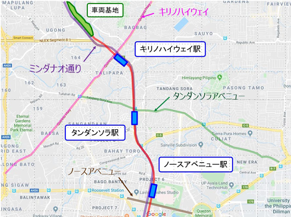 マニラ首都圏地下鉄事業CP101工区