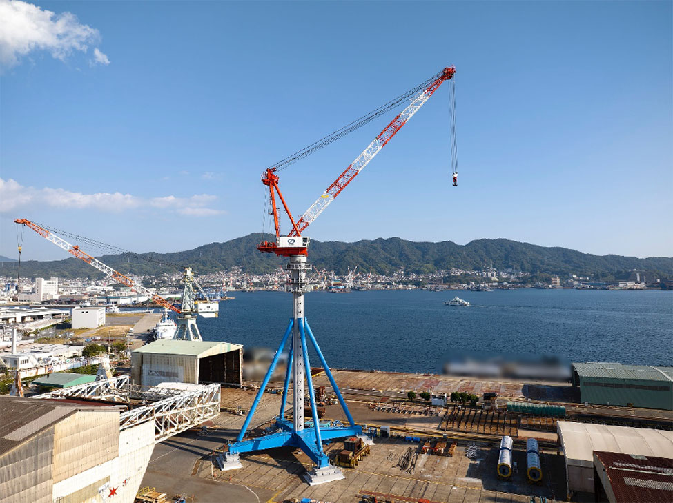 S-Movable Towercrane（マスト長37.5m）