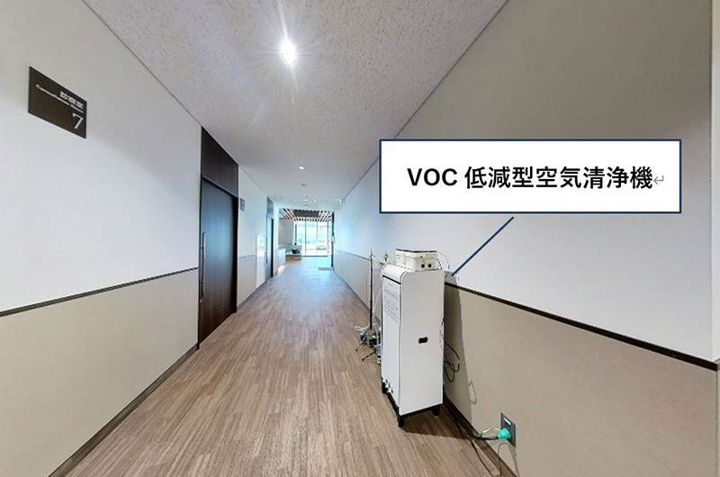 動物病院廊下