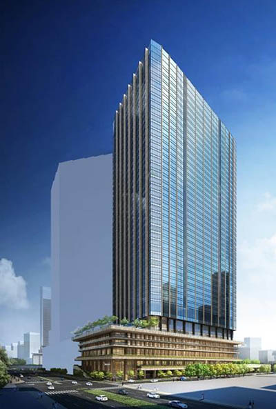 サウスタワー完成予想パース