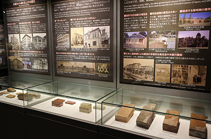 Bricks used from the Meiji to the Taisho eras (1868-1926)