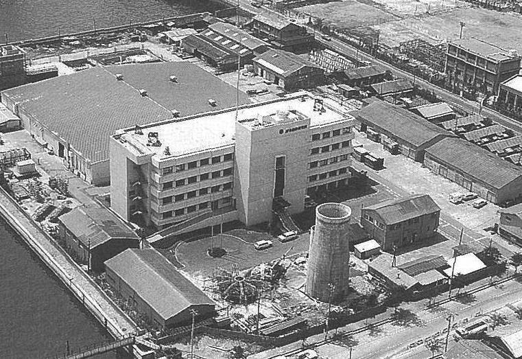 越中島　技術研究所全景　1974年