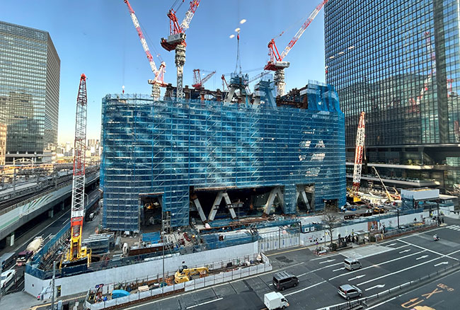 Torch Towerの建設現場