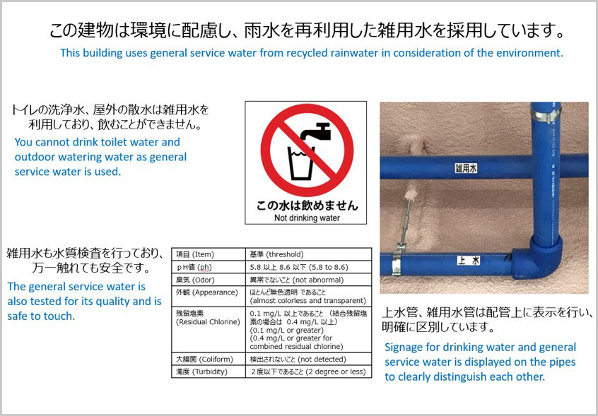 東北支店のトイレ内で掲示されているポスター