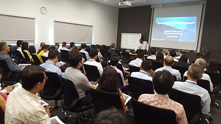 Compliance training for national staff in Singapore