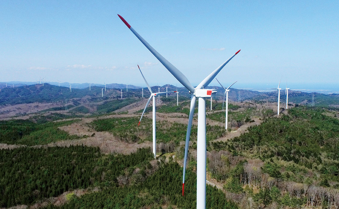 阿武隈風力発電所(第一~第四発電所)