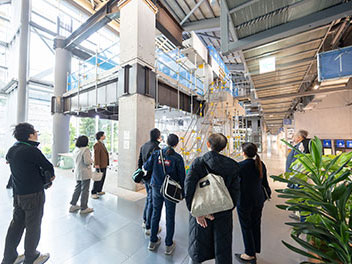 個人株主様向け施設見学会