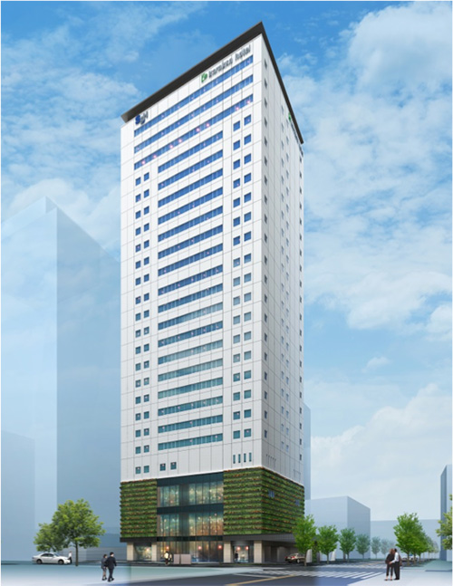 Conceptual Drawing of the Karaksa Hotel Shin‐Osaka Premier (tentative name) upon completion
