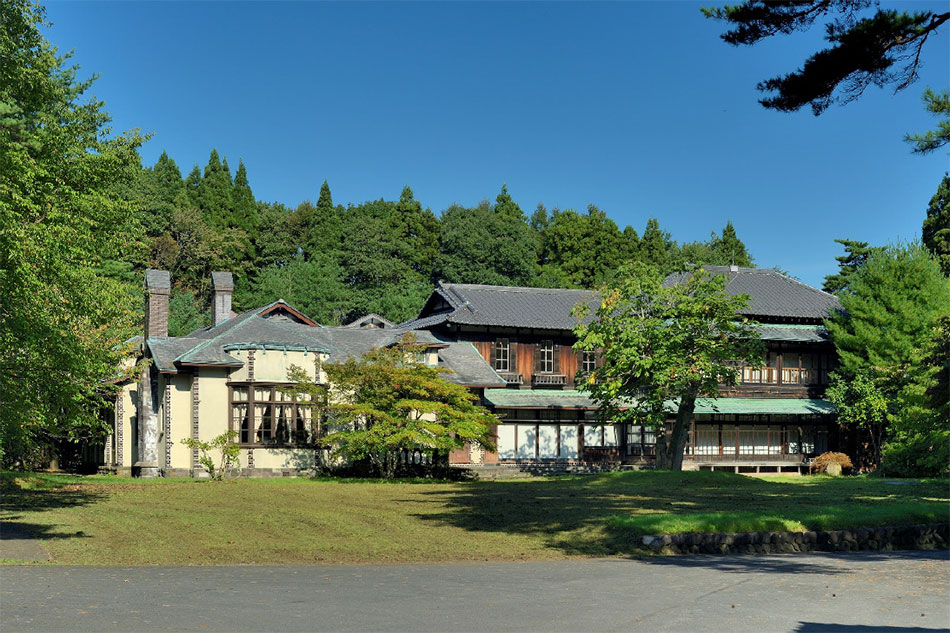 Former Shibusawa home as it was preserved in Rokunohe, Aomori