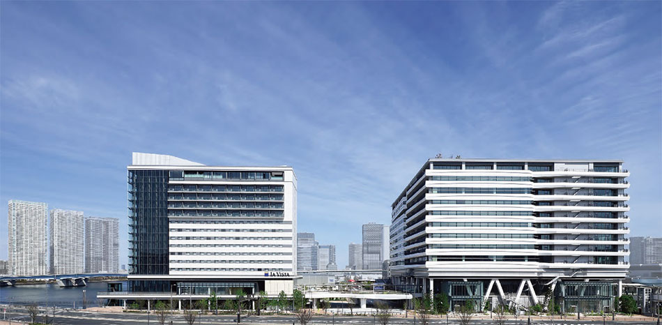 Overall view of Michino Terrace Toyosu