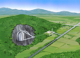 Underground high-pressure natural gas storage system