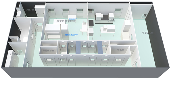 S-Cell Lab, the regenerative medicine laboratory
