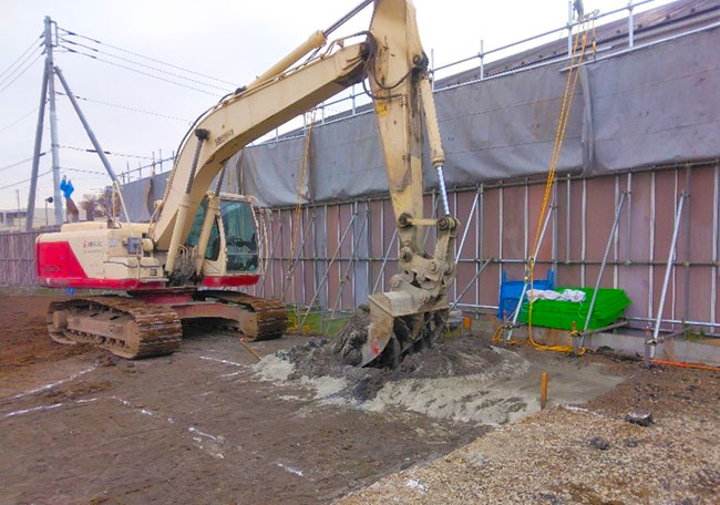 Biochar mixing and stirring