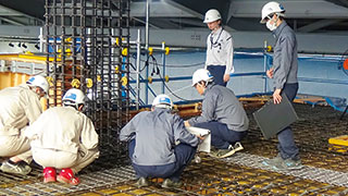 Hands-on training using full-scale mockups