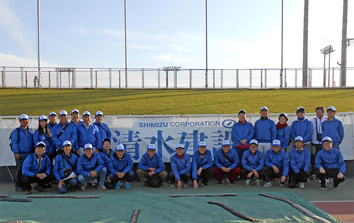 Participation as Volunteers in the Oita International Wheelchair Marathon 