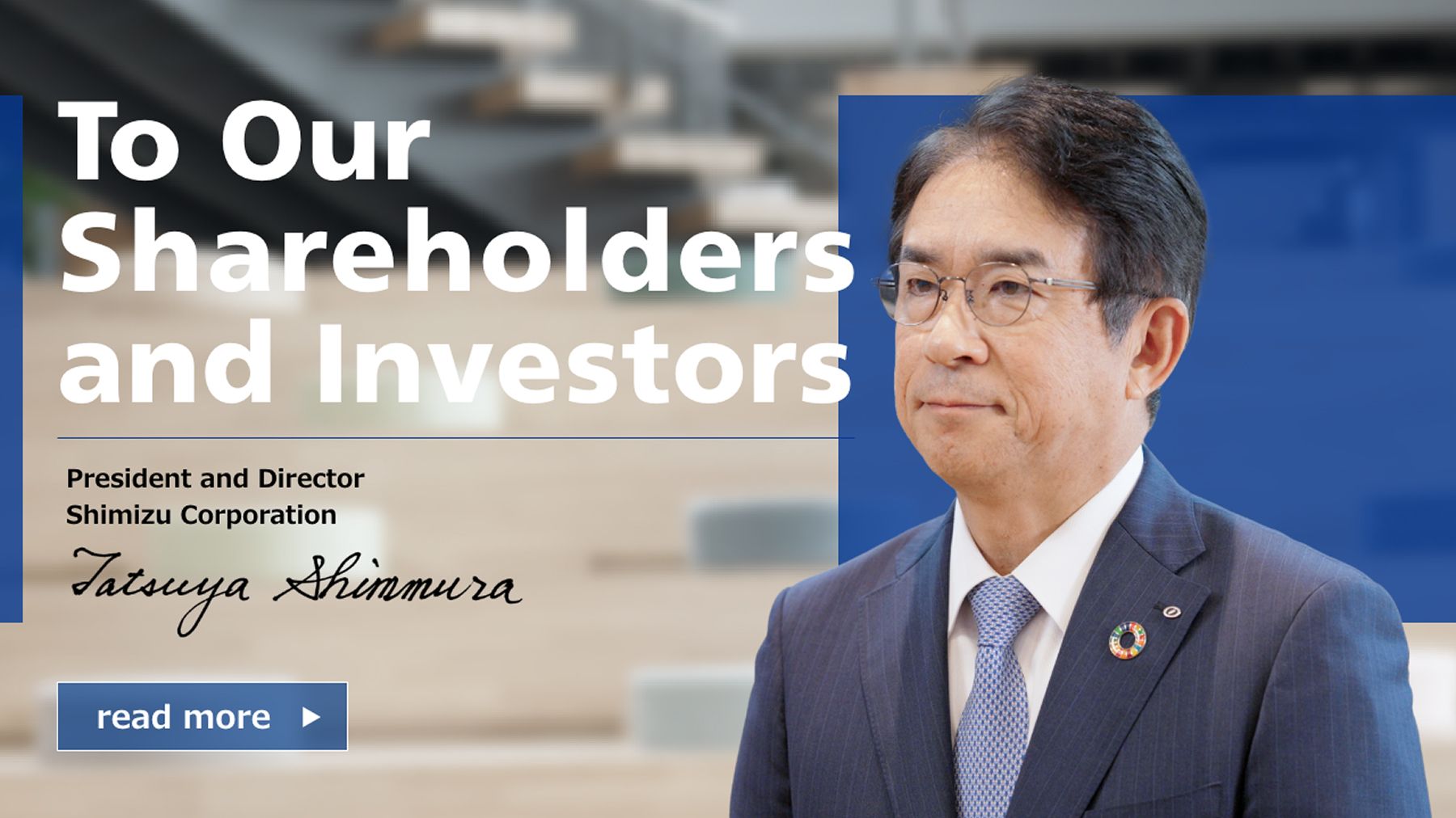 To Our Shareholders and Investors