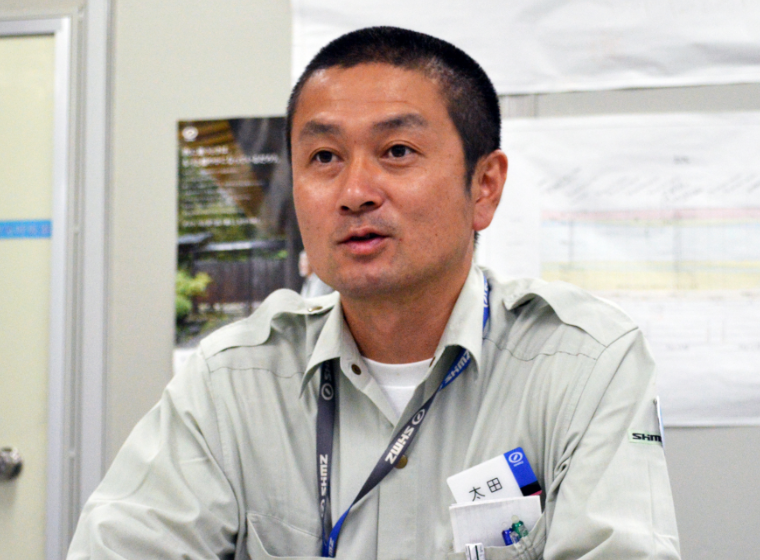 Hiroyoshi Ota, Construction Manager,
Civil Engineering Div. III, Civil Engineering Tokyo Branch