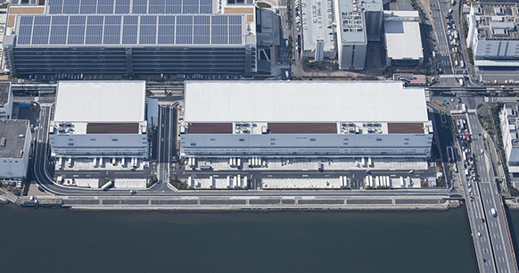 Shimizu Taking on the Challenge of Building the Largest Seismically Isolated Refrigerated Warehouse in Japan