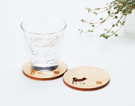 FY 2018 Shareholder Gift Coasters imprinted with the Chinese Zodiac signs