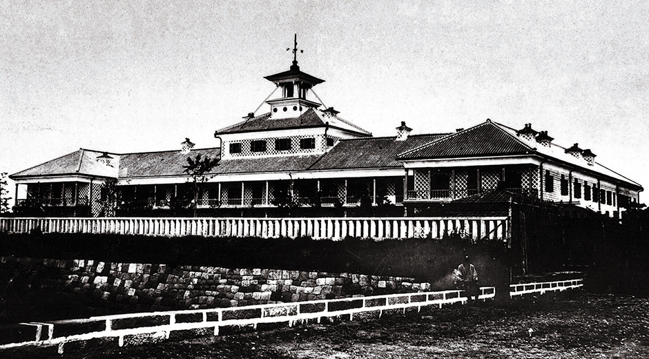 Tsukiji Hotel, completed in 1868