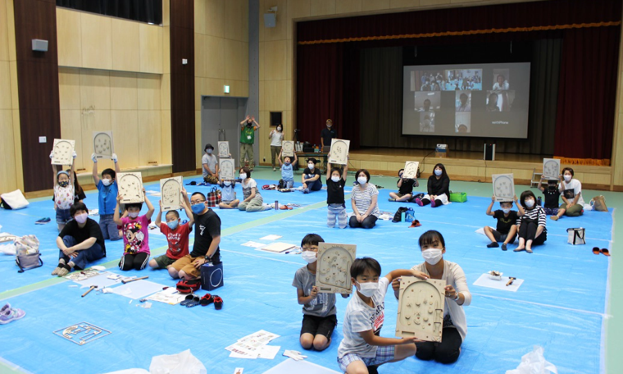 Remote Woodworking Class in Ishinomaki