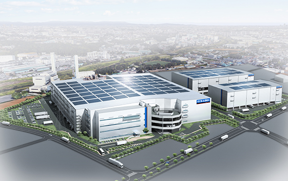 Phase 4 Construction Begins on S.LOGi Niiza,
a Shimizu Brand Distribution Facility