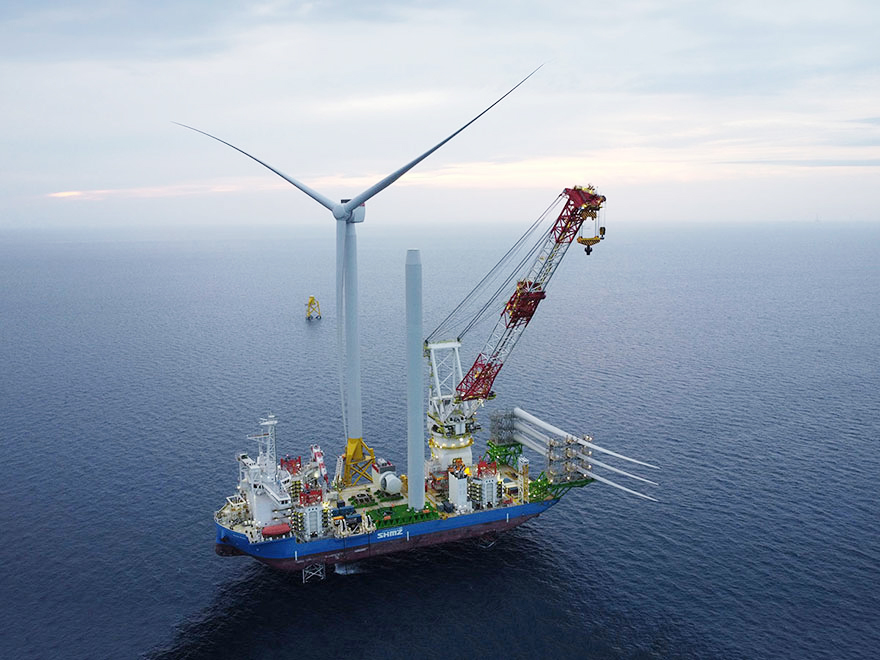 台湾海龍2洋上風力発電所