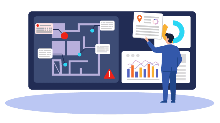 容易な設定変更とカスタマイズのイラスト