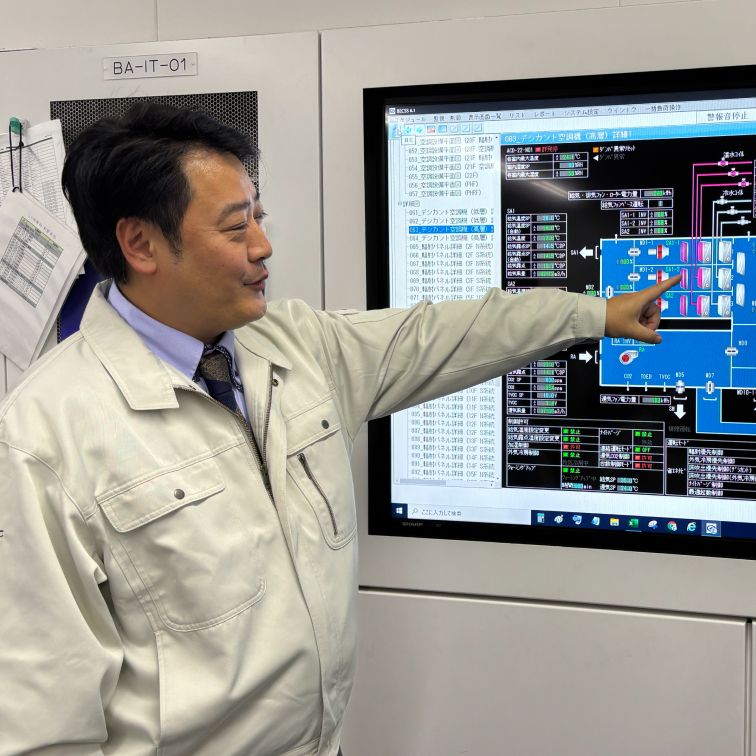 清水建設本社ビル防災センター統括所長&emsp;永井様