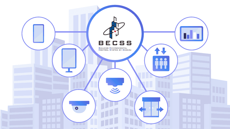 拡張性の高いオープン技術基盤のイラスト