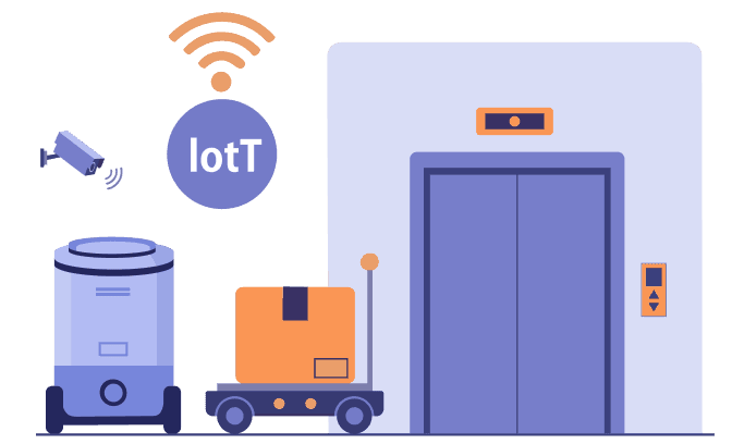 構造体や内装における健全性判定のイラスト