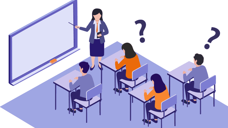 リアルな空間共有・詳細な情報共有ができない悩みのイラスト