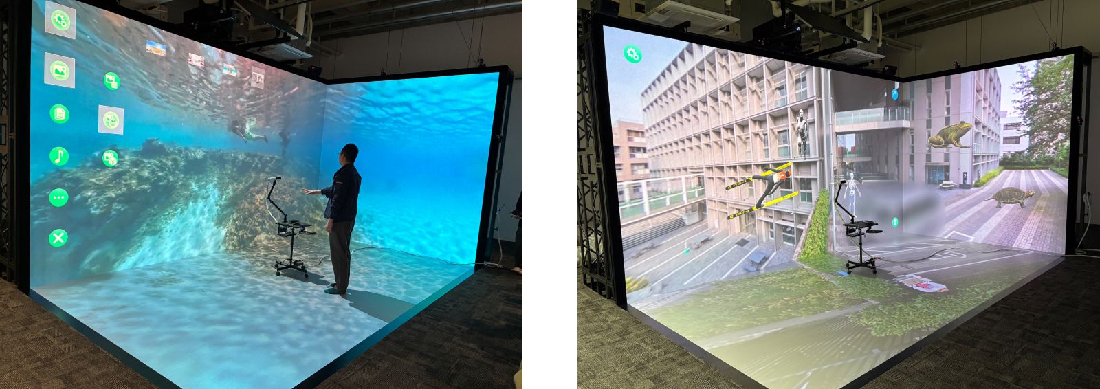 東海大学&nbsp;湘南キャンパス17号館のVR-Commonsイメージ