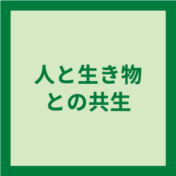 人と生き物との共生