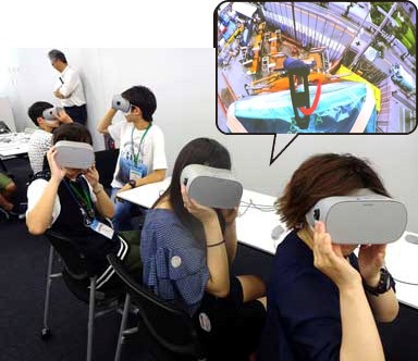 VR（バーチャルリアリティ）での建設現場見学