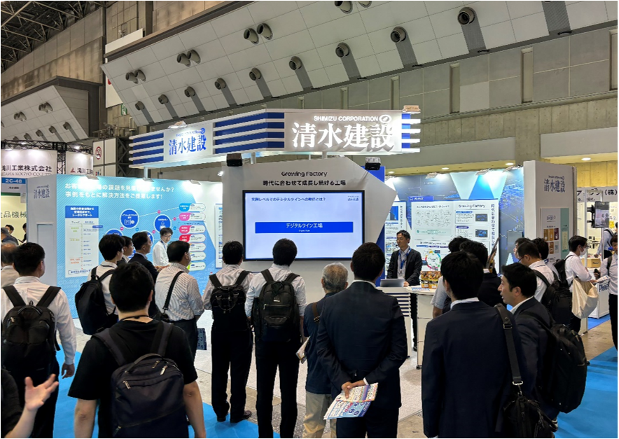 FOOMA JAPAN 2024の当社ブースの様子