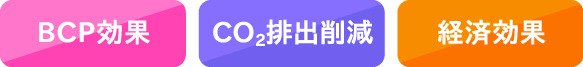 BCP効果 CO2排出削減 経済効果