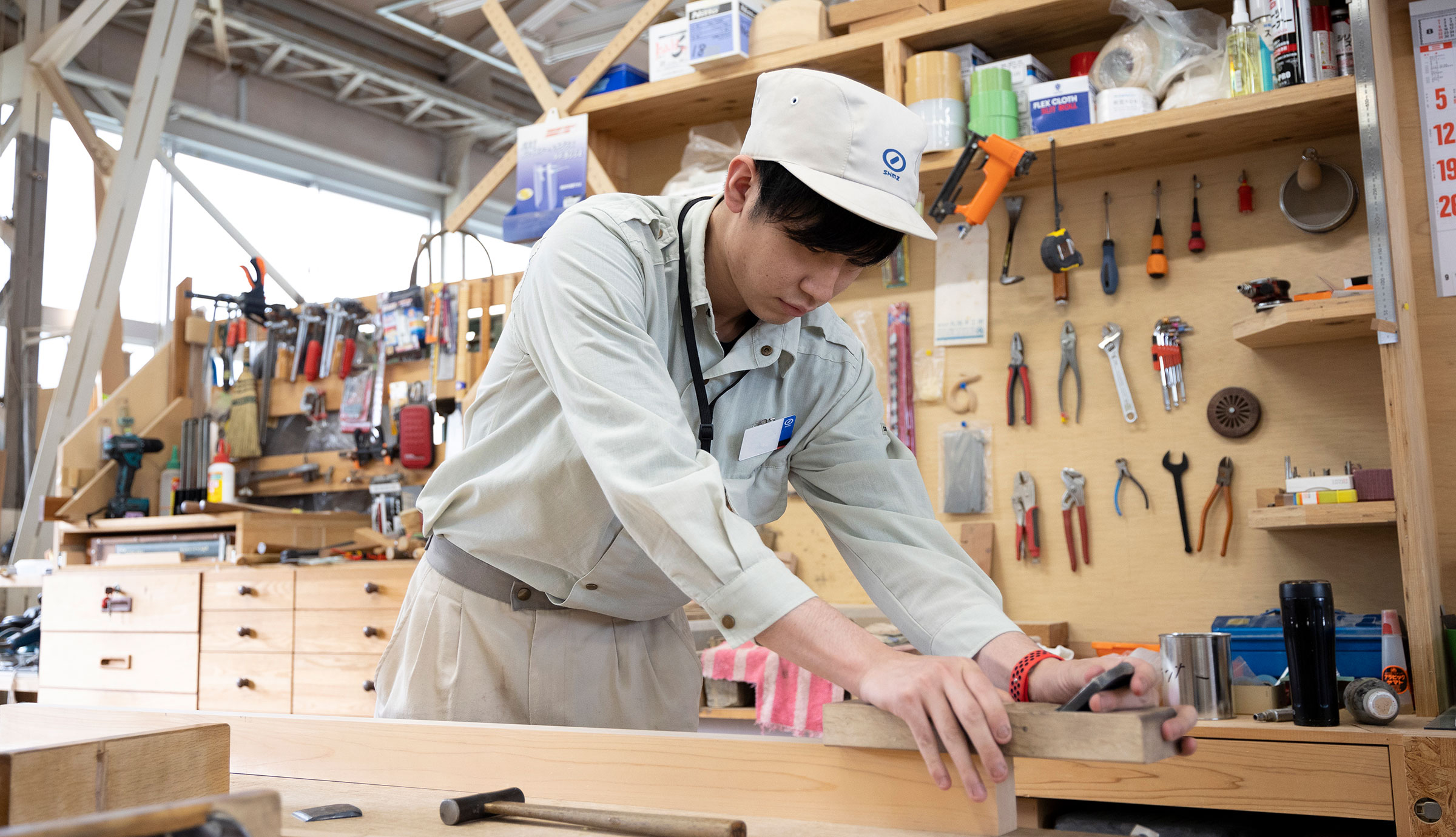 A rich heritage of woodworking skills handed down since the days of temple and shrine carpenters