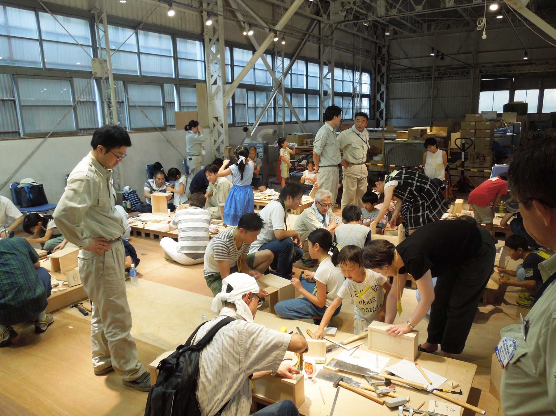 Tokyo Mokkoujou Arts and Crafts Furnishings’ Largest Mokuiku Activity